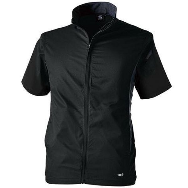 ESスーパーライトストレッチショートスリーブジャケット 黒