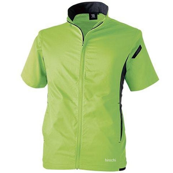ESスーパーライトストレッチショートスリーブジャケット ライトグリーン