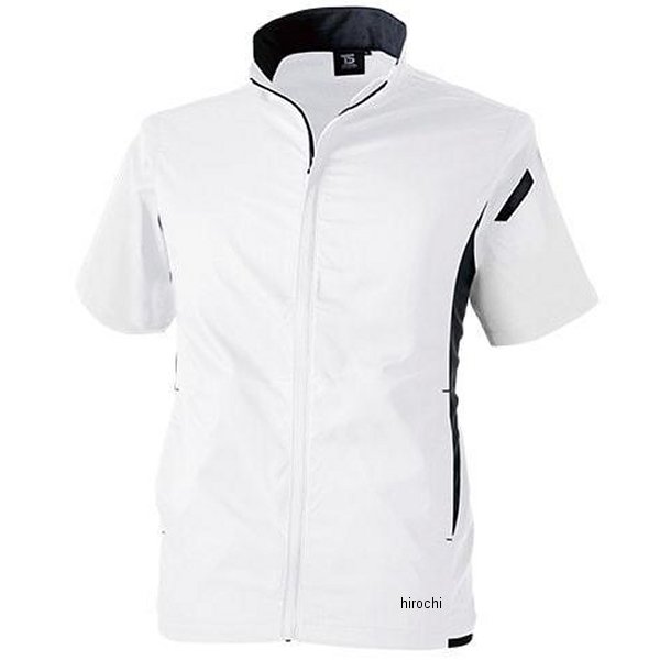 ESスーパーライトストレッチショートスリーブジャケット 白