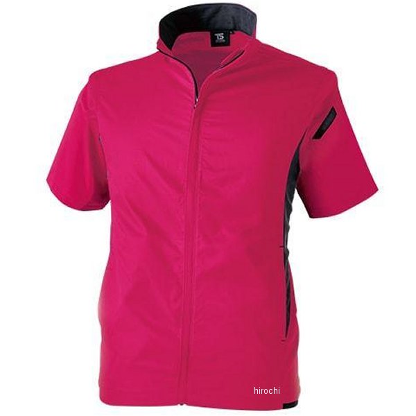 ESスーパーライトストレッチショートスリーブジャケット ワイン