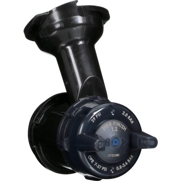 666-8450  パフォーマンススプレーガン用 重力式ファインフィニッシュノズル1.2mm