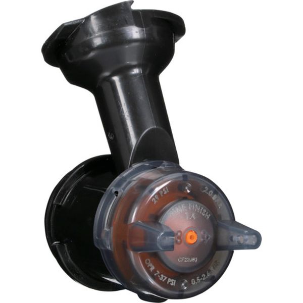 666-8451  パフォーマンススプレーガン用 重力式ファインフィニッシュノズル1.4mm