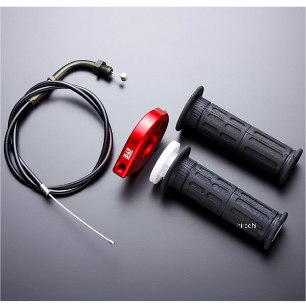 スロットルセット TM-MJN22/24/26、CRミニ22用 赤