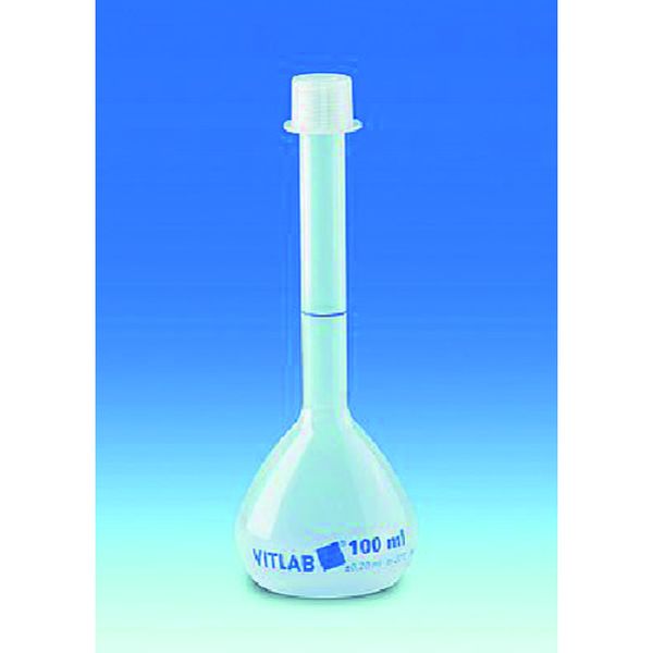 PPメスフラスコ(スクリュ-C)