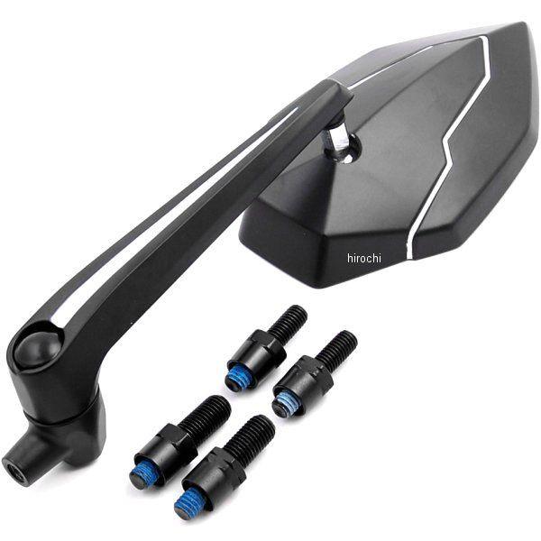 ランツァミラー ブラック/ホワイト 汎用