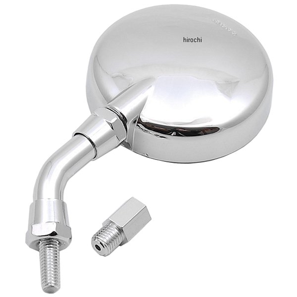 ショート丸ミニミラー クロームメッキ