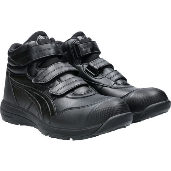 1273A111.00129.0 675-0357 ウィンジョブ CP312 ブラック×ブラック 29.0cm