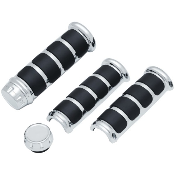 ISO グリップ クローム ハーレー