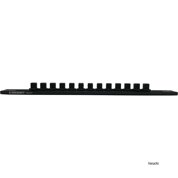 SIGNET 1/2DR スピンロックソケットマグネットホルダー クリップ数13 ブラック