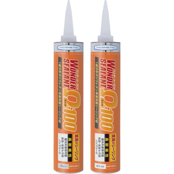 683-5622 ウレタン樹脂系高耐候性シーリング剤 オメガ100グレー 320ml