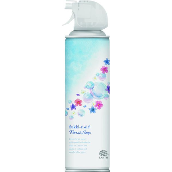 トイレのスッキーリエア！Sukki-ri air！フローラルソープの香り