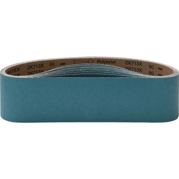 ZBAO100915100 685-6286 研磨ベルト ゼットベルト 青 100×915 ＃100 10本入り