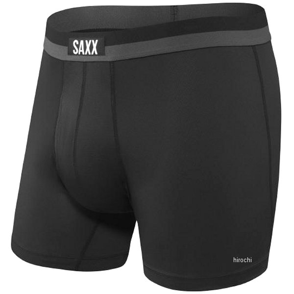 ボクサーブリーフ スポーツメッシュ 前開き BLK XLサイズ