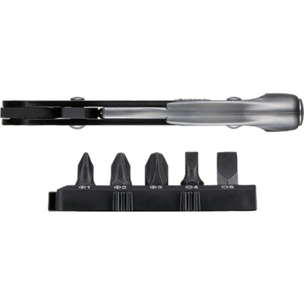 TD24 691-2069   ファインミニラチェット ストレート(ビット5本付)