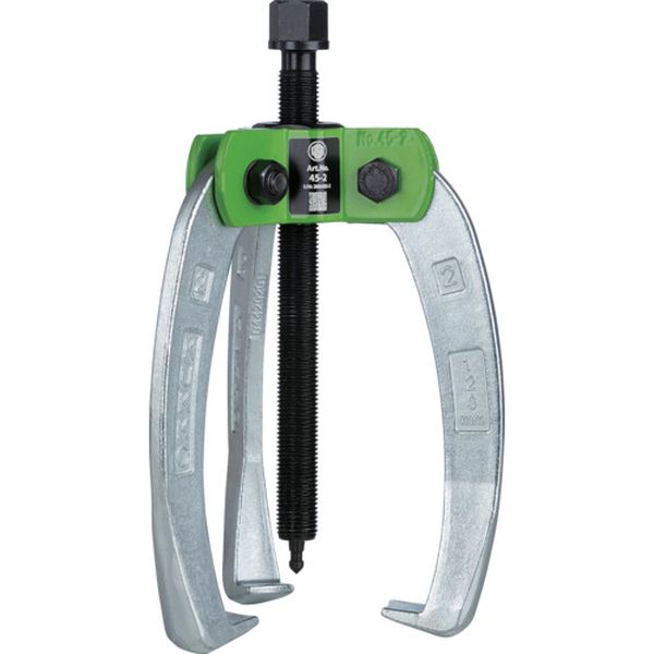 452  自動求心ギヤプーラー 力増幅 3本アーム 最大径120mm 深さ120mm