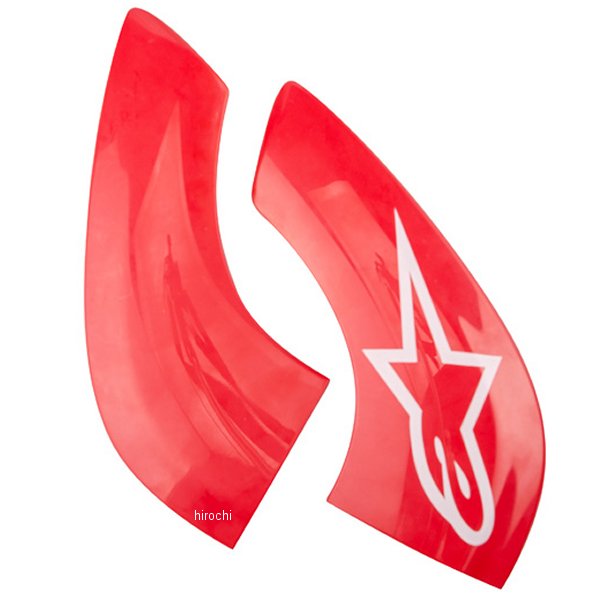 アルパインスターズ ネックサポート BNS用 チンプレート 赤