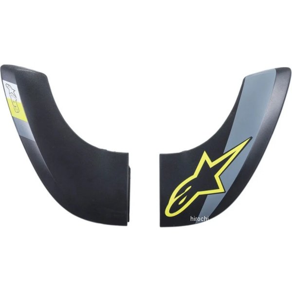 チンプレート BNS TECH2  黒/黄