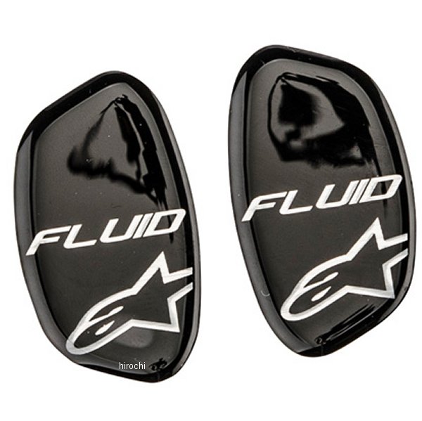 アルパインスターズ ニーブレース FLUID用 ヒンジカバーステッカー