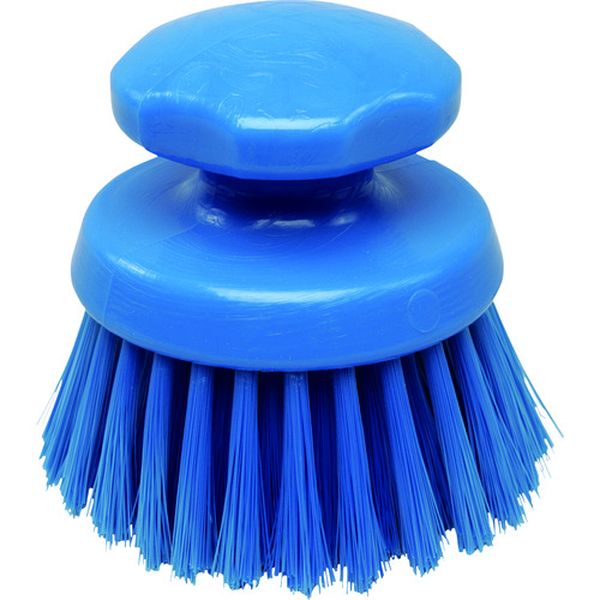 バーキュートプラス ハンドブラシ丸型 ソフト青