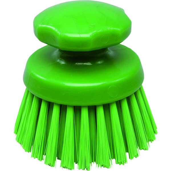 バーキュートプラス ハンドブラシ丸型 ハード緑