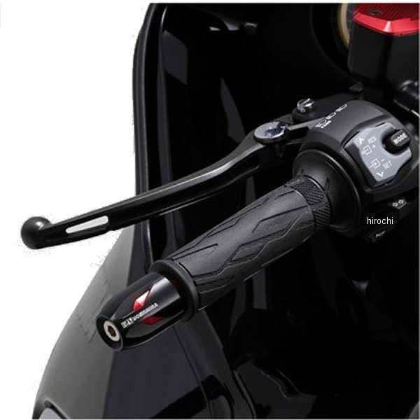 ハンドルバーエンド High Line スズキ汎用 M12 赤