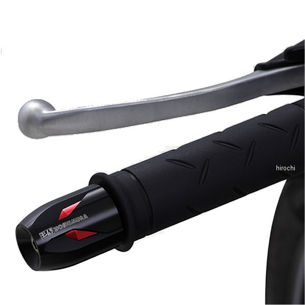 ハンドルバーエンド High Line 汎用 φ14～19 赤