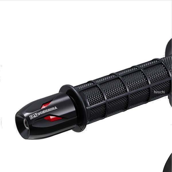 ハンドルバーエンド High Line スズキ、ホンダ汎用 M6 赤