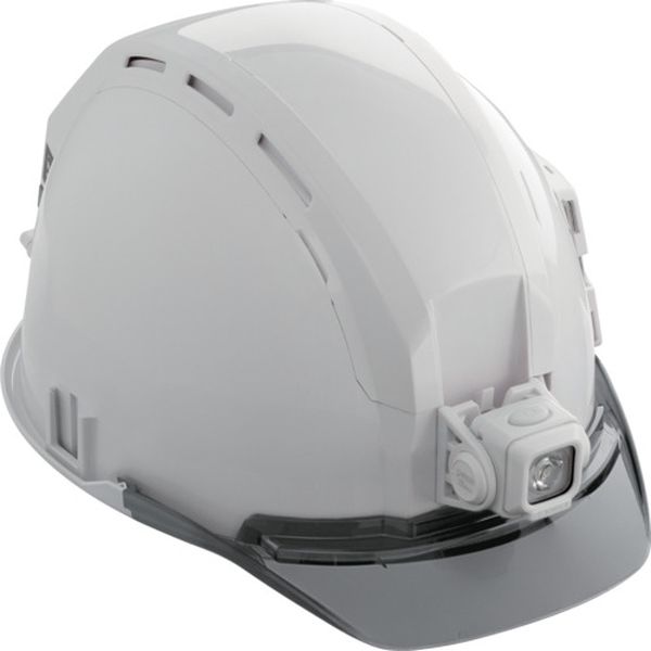 696-2246 ヘルメット セフメット(セフ取付溝付ヘルメット) ベーシックセット ED ホワイト