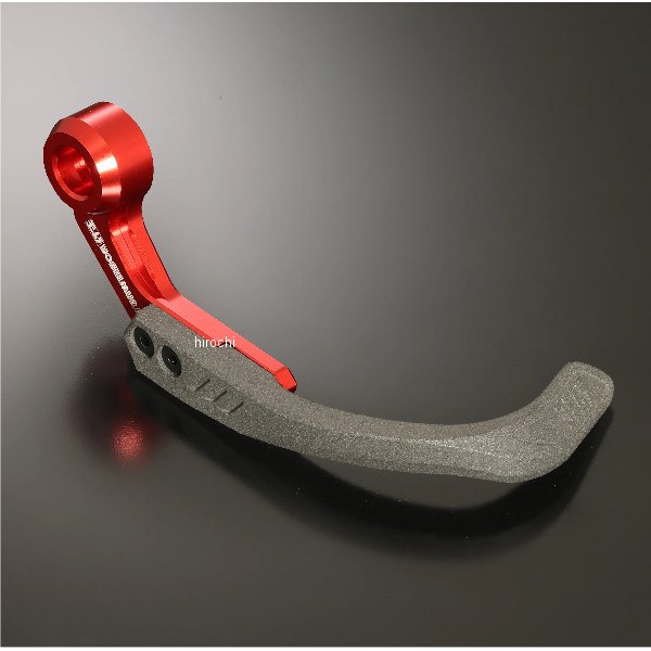 ブレーキレバーガード カワサキ車 汎用(レッド)