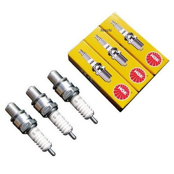 NGK/純正プラグ B7ES 3本セット 70年-77年 GT380全機種