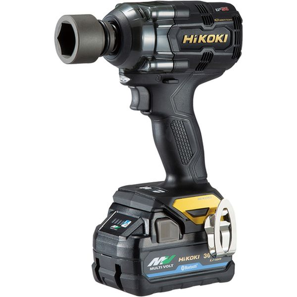 【黒金 限定カラー】36Vコードレスインパクトレンチ ブラック＆ゴールド トラスコオリジナルセット