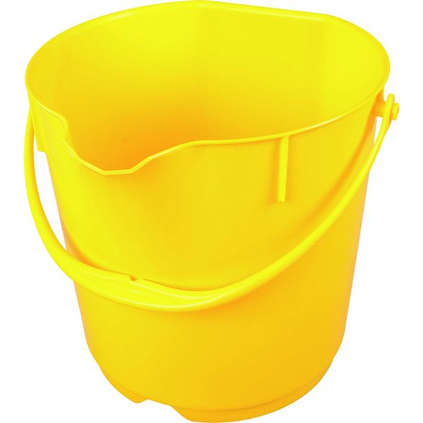 バーテック バーキュートプラス カラーバケツ 15L 黄 BCP-CB15Y