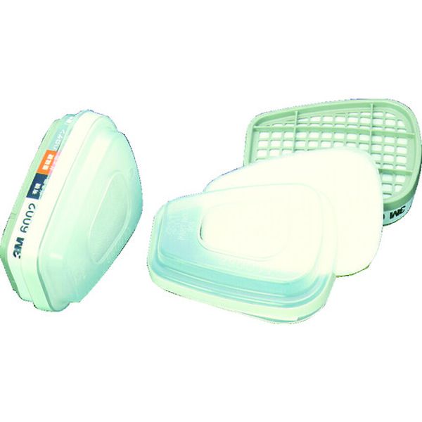 60025911S1  コンビネーシヨン吸収缶 S1ろ過材付き  2個入