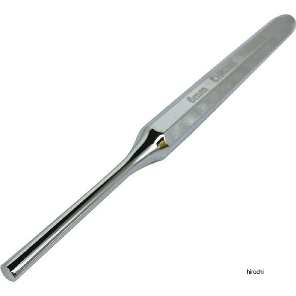 SIGNET ピンポンチ 6mm 八角胴タイプ CR-V鋼