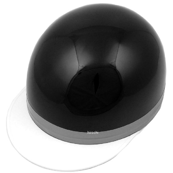 ハーフヘルメット コルク半 三つボタン 黒 フリーサイズ(57-60cm未満)