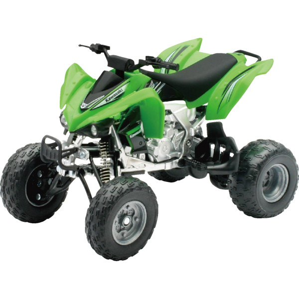 ミニ カワサキ KFX 450R ATV 1:12 スケール 緑/黒