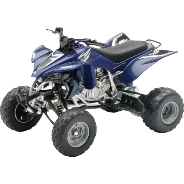 ミニ ヤマハ YFZ 450 ATV 1:12 スケール 青/黒