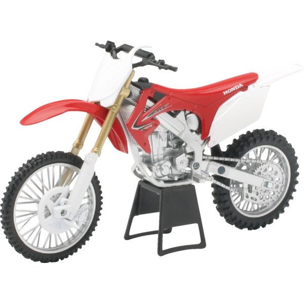 ミニ ホンダ CRF250R ダートバイク 1:12 スケール 赤/黒/白