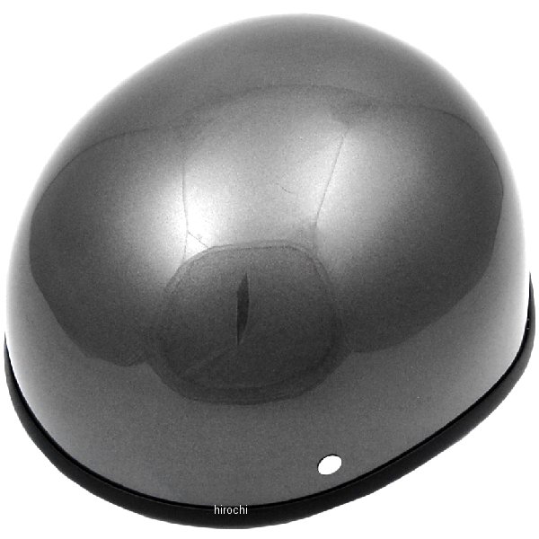 ハーフヘルメット ダックテール ガンメタ フリーサイズ(57-60cm未満)