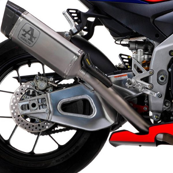 スリップオンマフラー ステンリンクパイプ付 Pista 19年-20年 RSV4 1100ファクトリー チタン