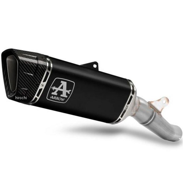 スリップオンマフラー Pista 25年 アプリリア TuonoV41100 チタンダーク/ステン