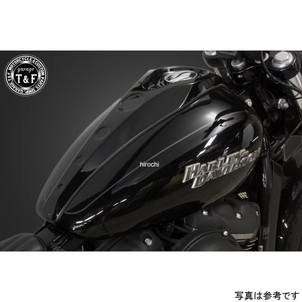 ストリートボブ(FXBB) クワドラプルホールセンターカバー(純正タンク専用)