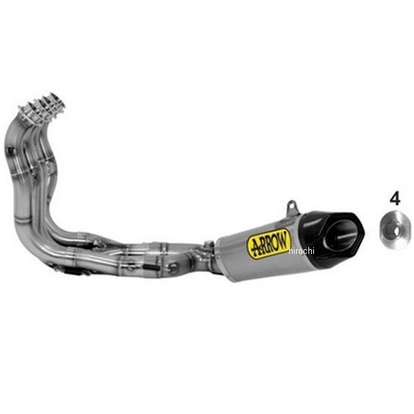 フルエキゾースト COMPETITION EVO 14年-16年 BMW S1000R チタン/カーボンエンド