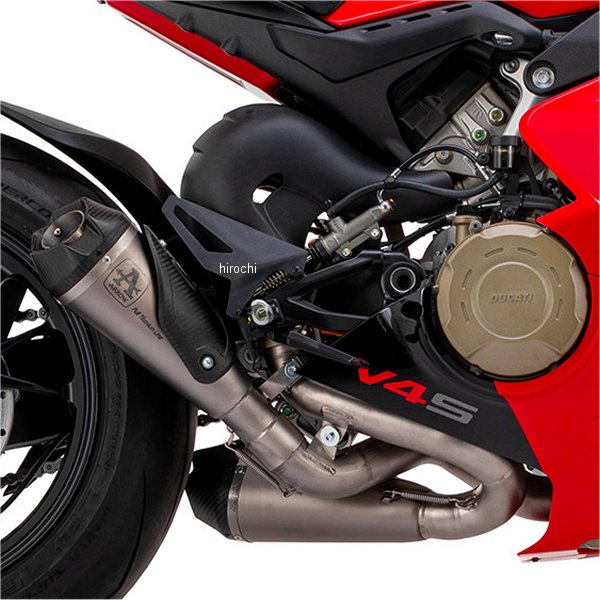 スリップオンマフラー デュアル Works 20年-22年 ストリートファイターV4 フルチタン