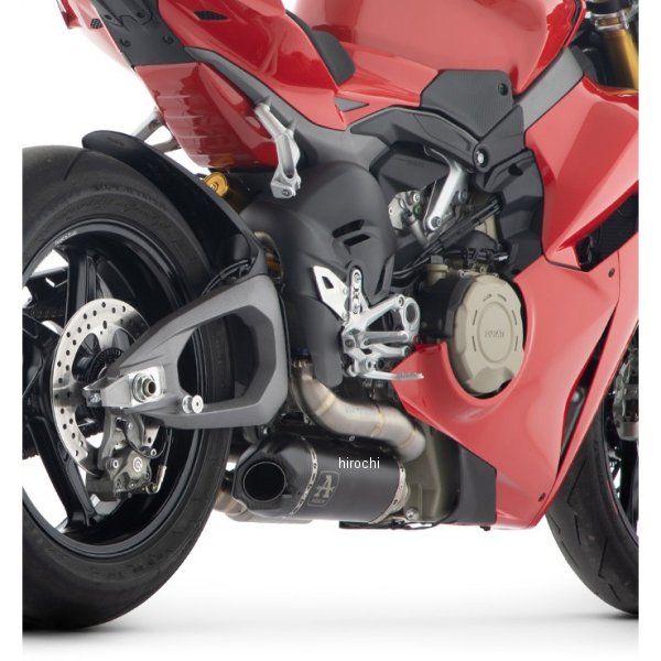 スリップオンマフラー ハーフシステム Works 25年 ドゥカティ PanigaleV4 チタンダーク