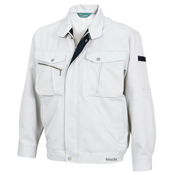 長袖ブルゾン シルバーグレー