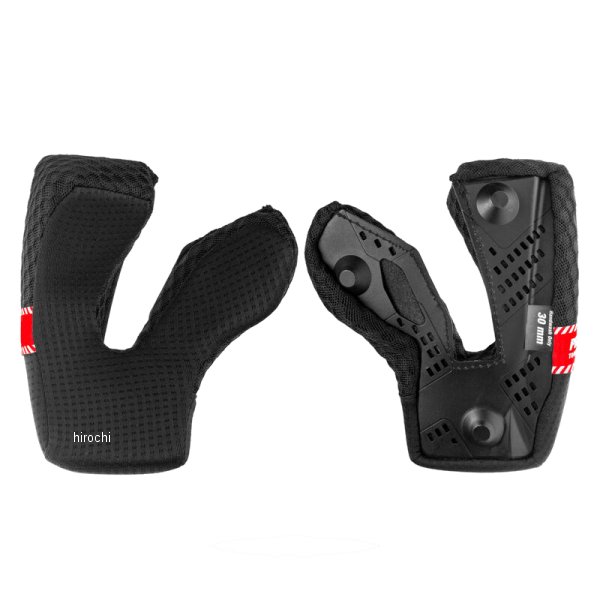 チークパッド MOTO-10 40mm 黒