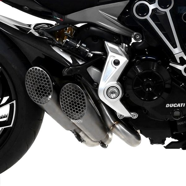 スリップオンマフラー PRO RACE 16年-20年 ドゥカティ XDIAVEL チタン