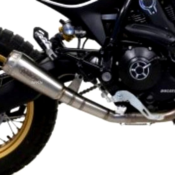 スリップオンマフラー PRO RACE 17年-20年 ドゥカティ Scrambler800DesertSled チタン/チタンエンド