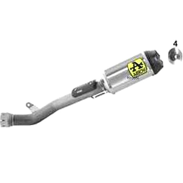 スリップオンマフラー INDY RACE 21年-22年 ZX-10R、KRTEDITION チタン/カーボンエンド